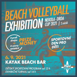 NEKOLA DRDA CUP 2021 – BEACH VOLLEYBALL EXHIBITION 6.9.2021