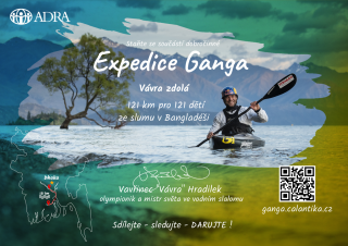 Expedice Ganga – 121 km pro 121 dětí!