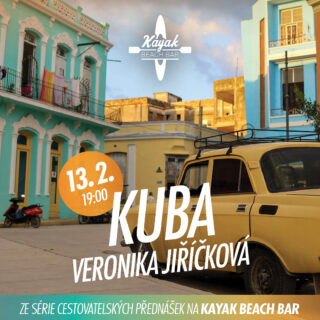 Kuba na koloběžkách s Veronikou Jiříčkovou